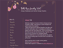 Tablet Screenshot of bellarocsjewelry.org